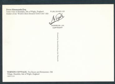 Preview: Town Crier of Shanklin, isle of Wight